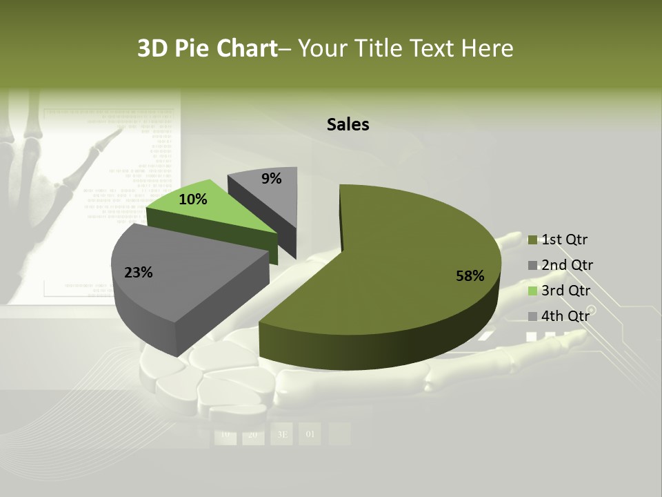 Render Bone Skeletal PowerPoint Template
