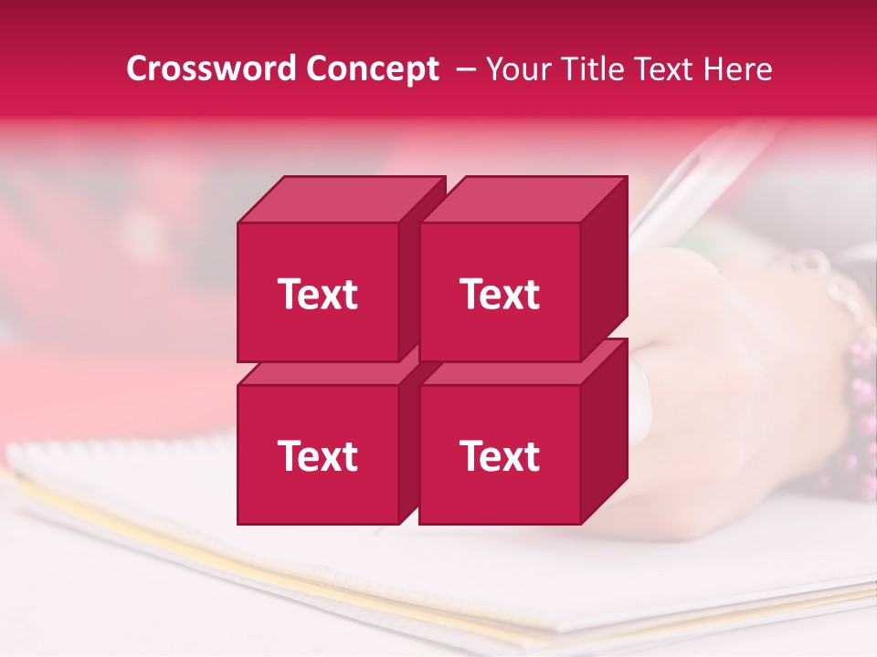 Writing Girl Diary PowerPoint Template