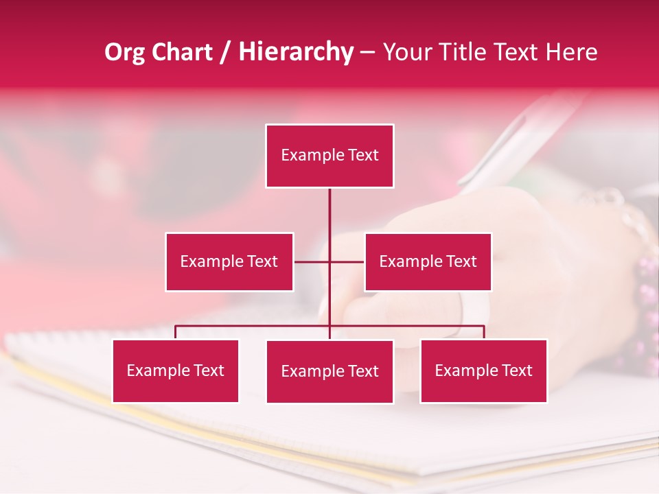 Writing Girl Diary PowerPoint Template