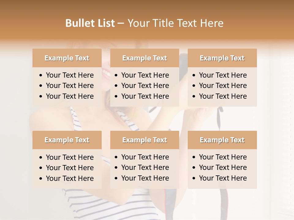 Slr Girl Camera PowerPoint Template