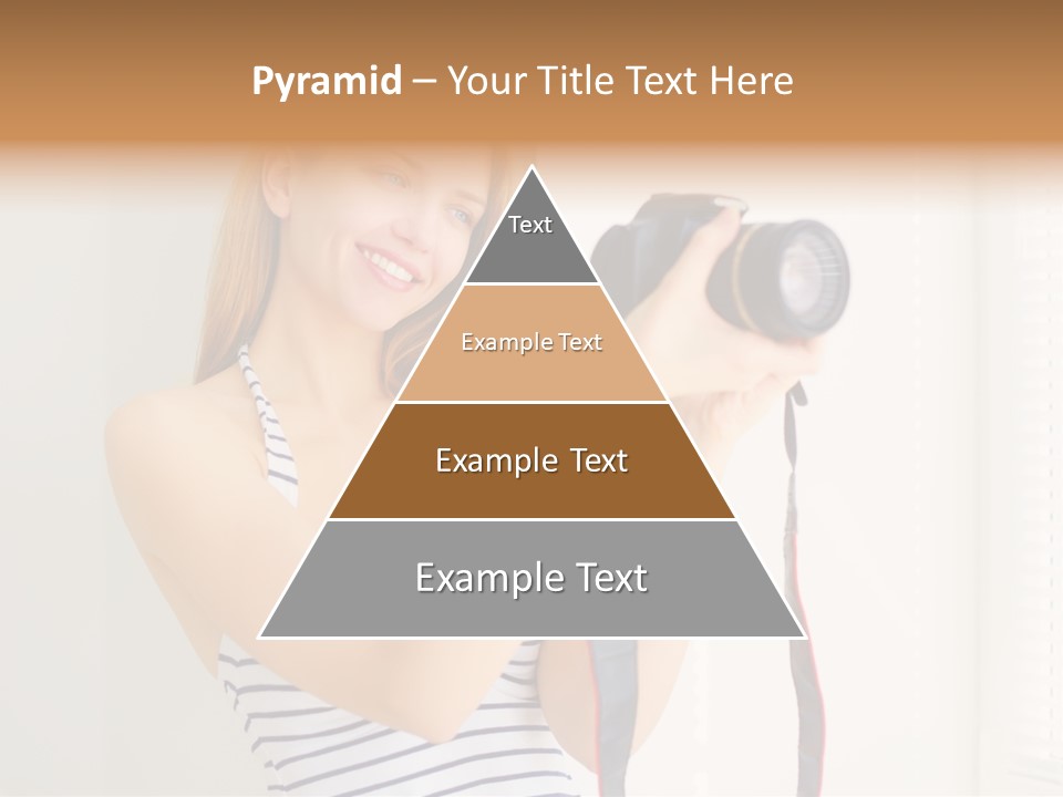 Slr Girl Camera PowerPoint Template