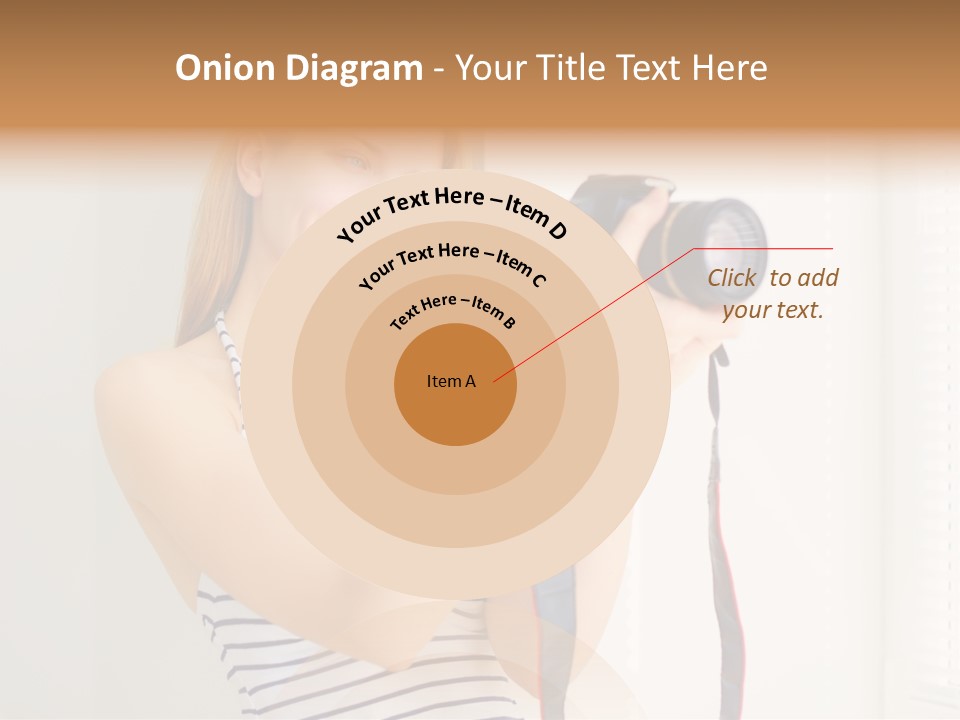 Slr Girl Camera PowerPoint Template