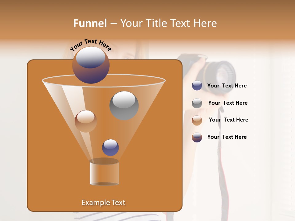 Slr Girl Camera PowerPoint Template