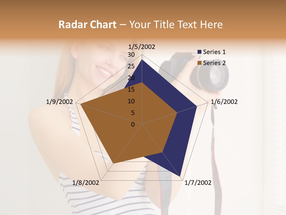 Slr Girl Camera PowerPoint Template