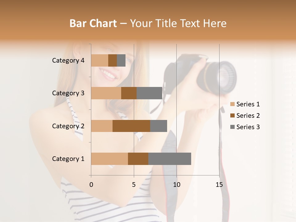 Slr Girl Camera PowerPoint Template