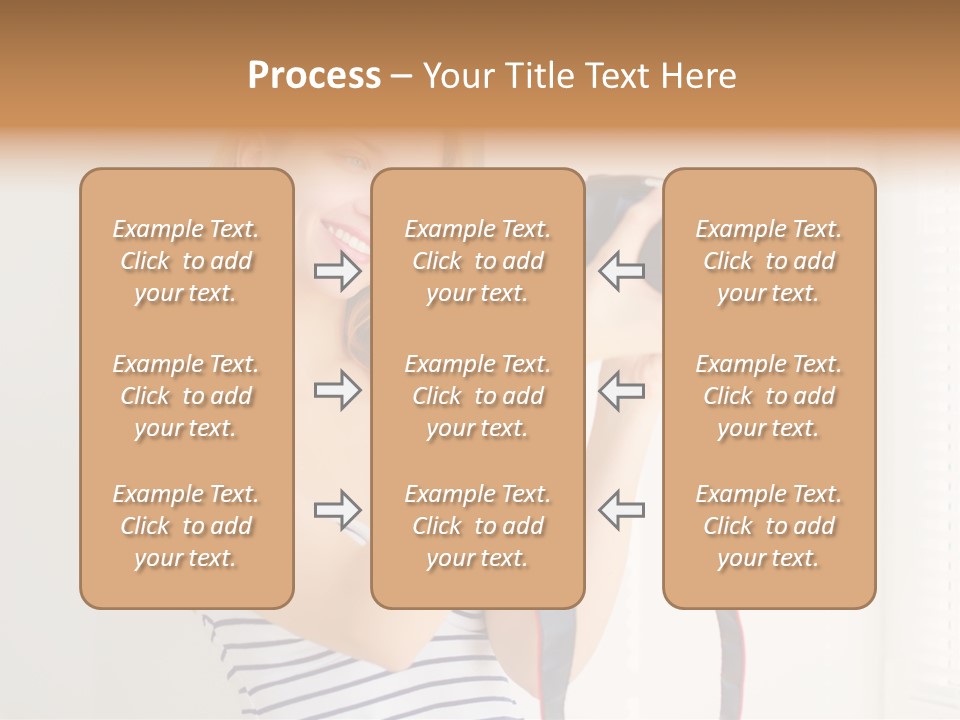 Slr Girl Camera PowerPoint Template