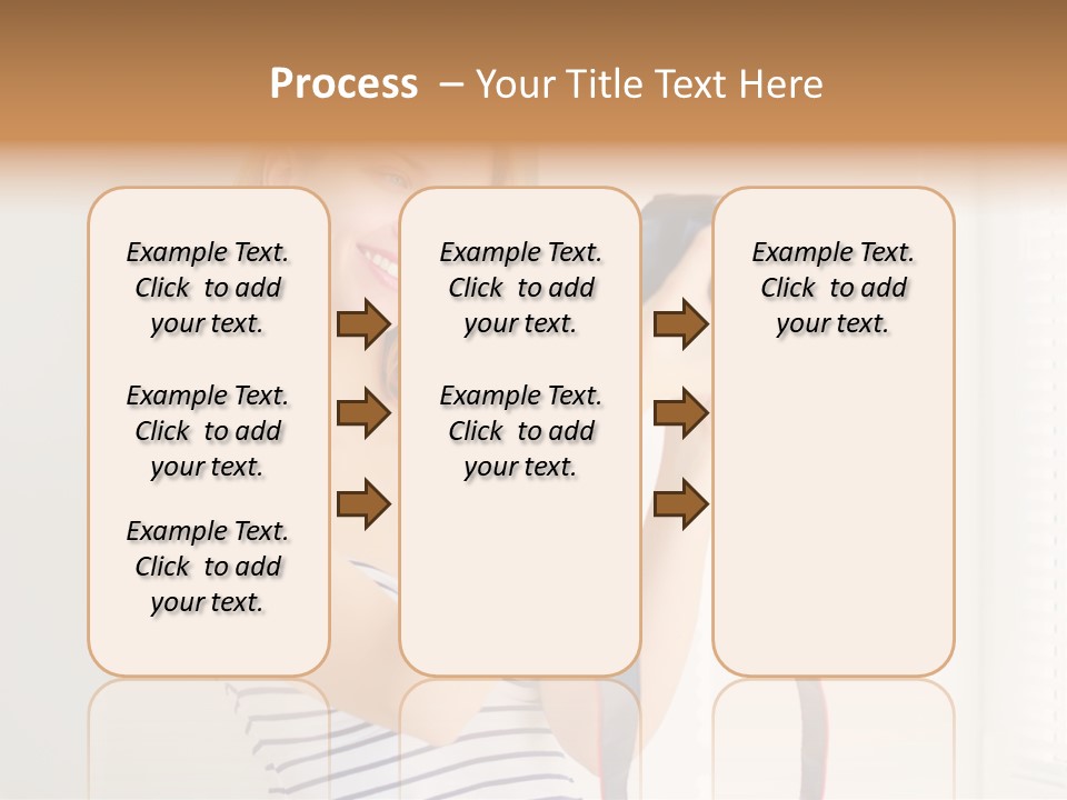 Slr Girl Camera PowerPoint Template