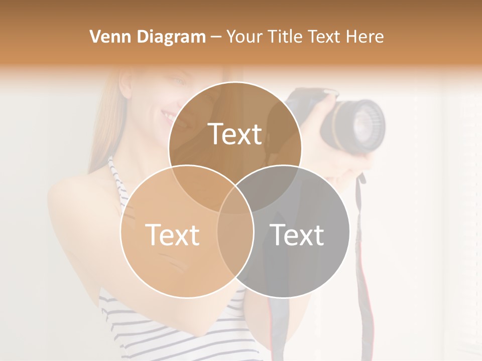 Slr Girl Camera PowerPoint Template