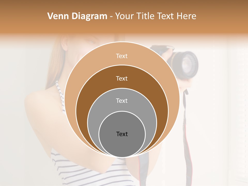 Slr Girl Camera PowerPoint Template