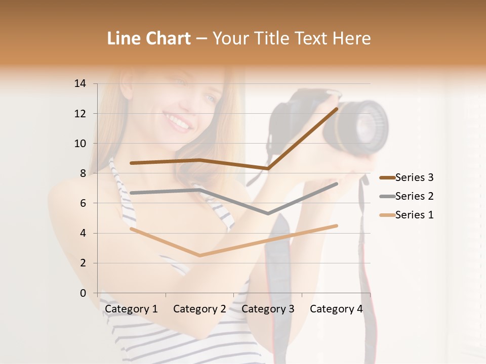 Slr Girl Camera PowerPoint Template