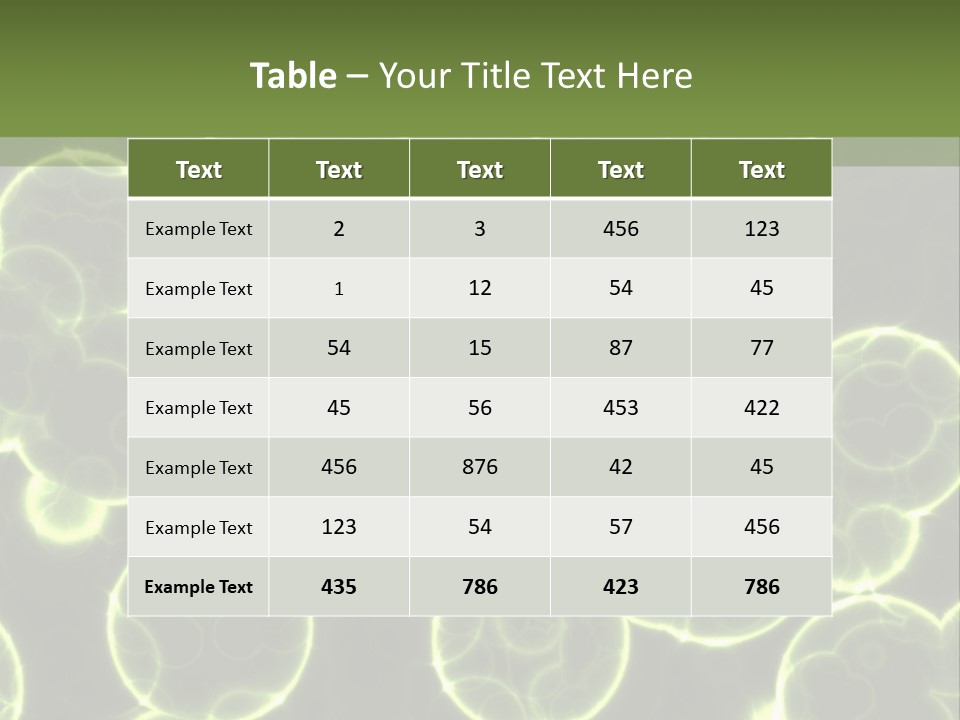 Organism Experiment Medical PowerPoint Template