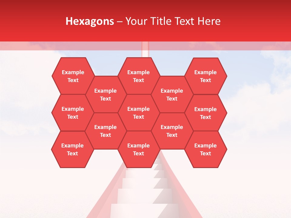 Sky Clouds Outside PowerPoint Template