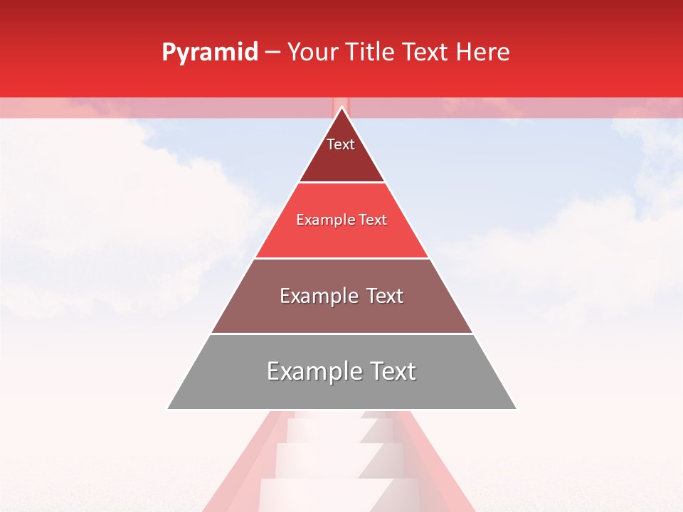 Sky Clouds Outside PowerPoint Template