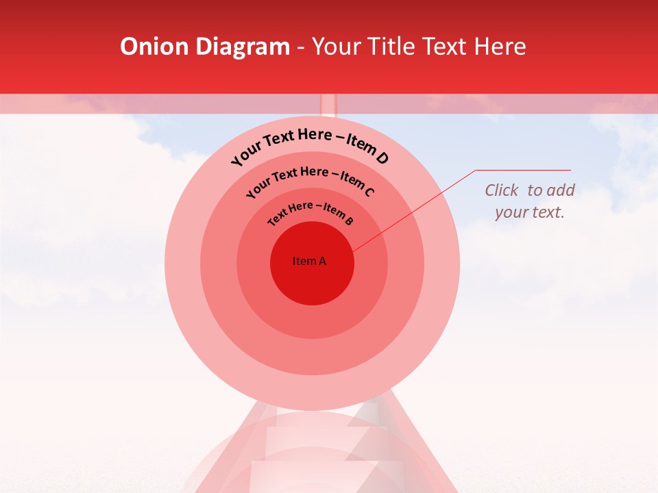 Sky Clouds Outside PowerPoint Template