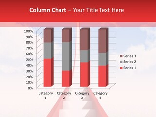 Sky Clouds Outside PowerPoint Template