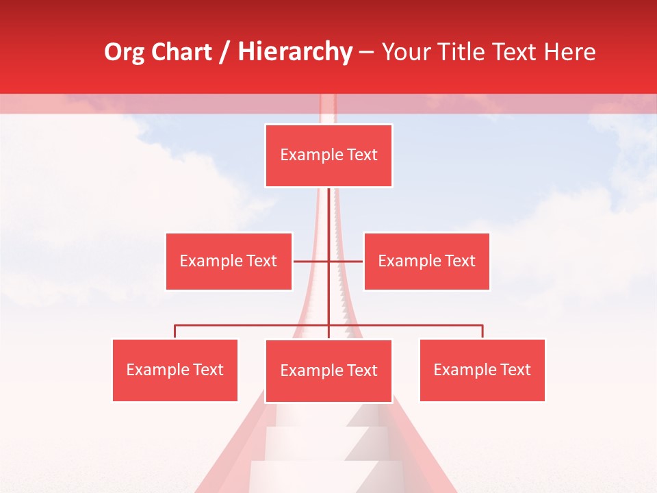 Sky Clouds Outside PowerPoint Template
