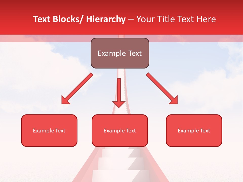 Sky Clouds Outside PowerPoint Template