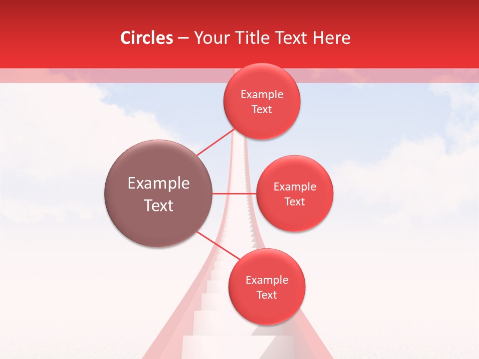 Sky Clouds Outside PowerPoint Template