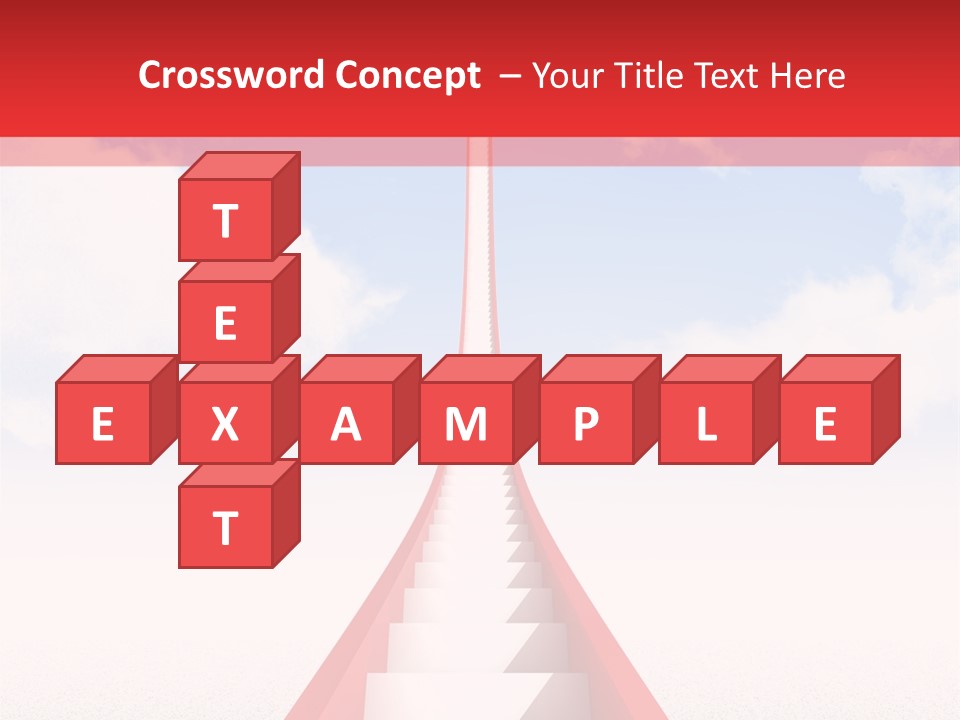 Sky Clouds Outside PowerPoint Template