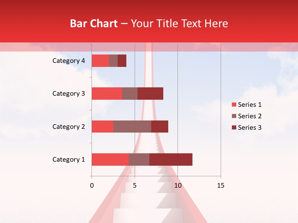 Sky Clouds Outside PowerPoint Template