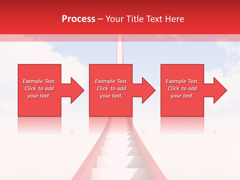 Sky Clouds Outside PowerPoint Template