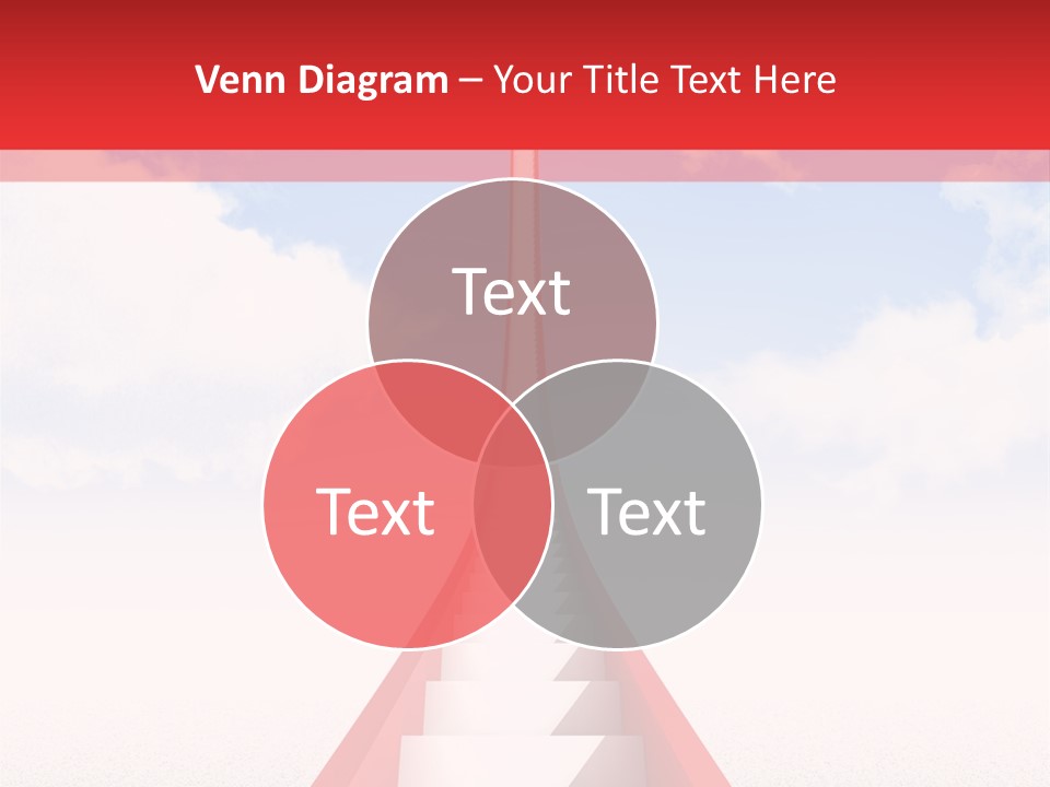 Sky Clouds Outside PowerPoint Template