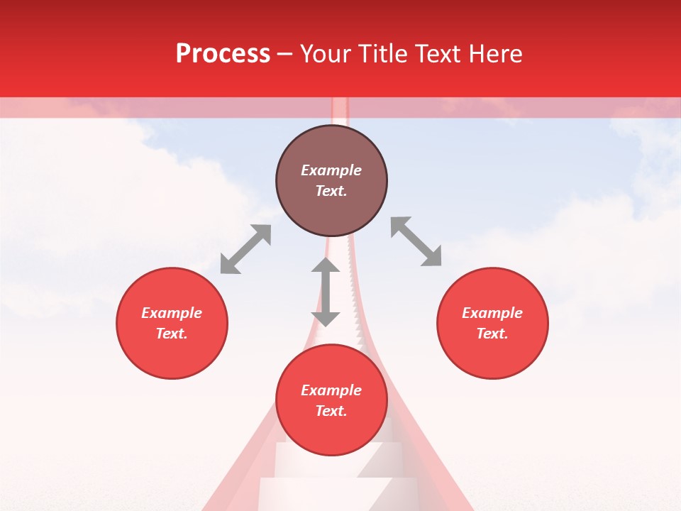 Sky Clouds Outside PowerPoint Template