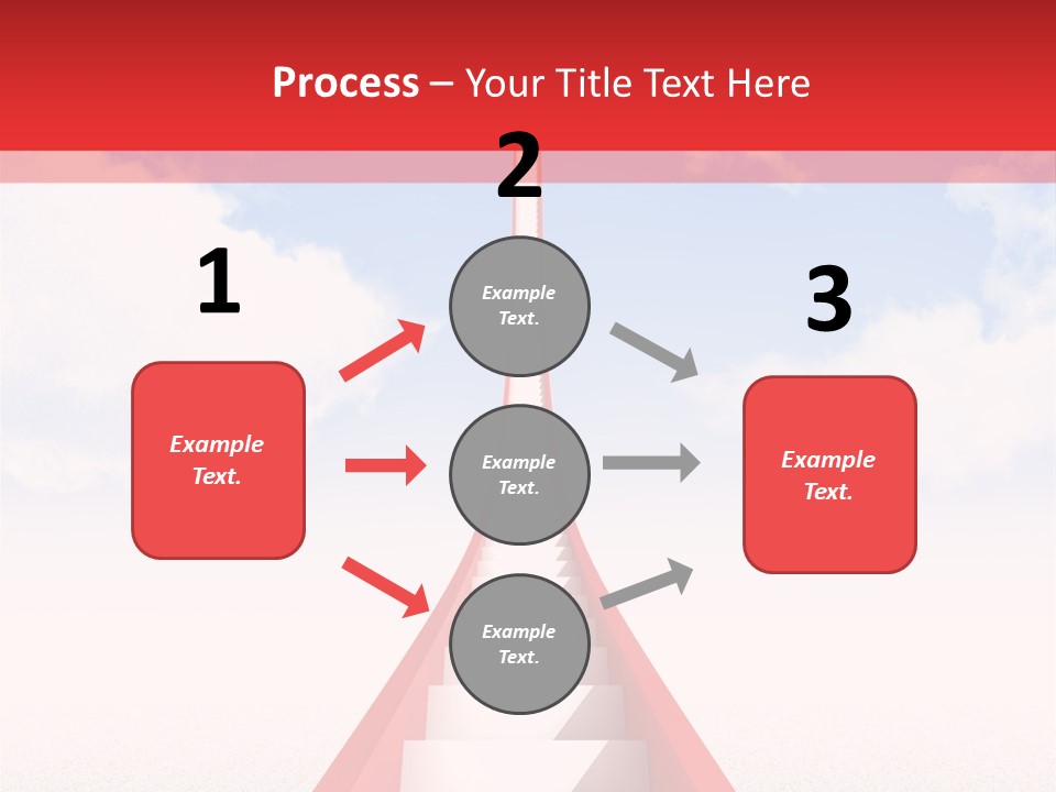 Sky Clouds Outside PowerPoint Template