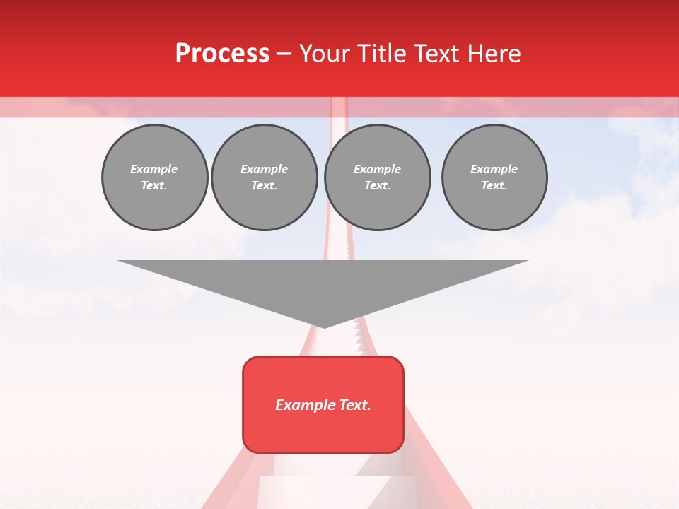 Sky Clouds Outside PowerPoint Template