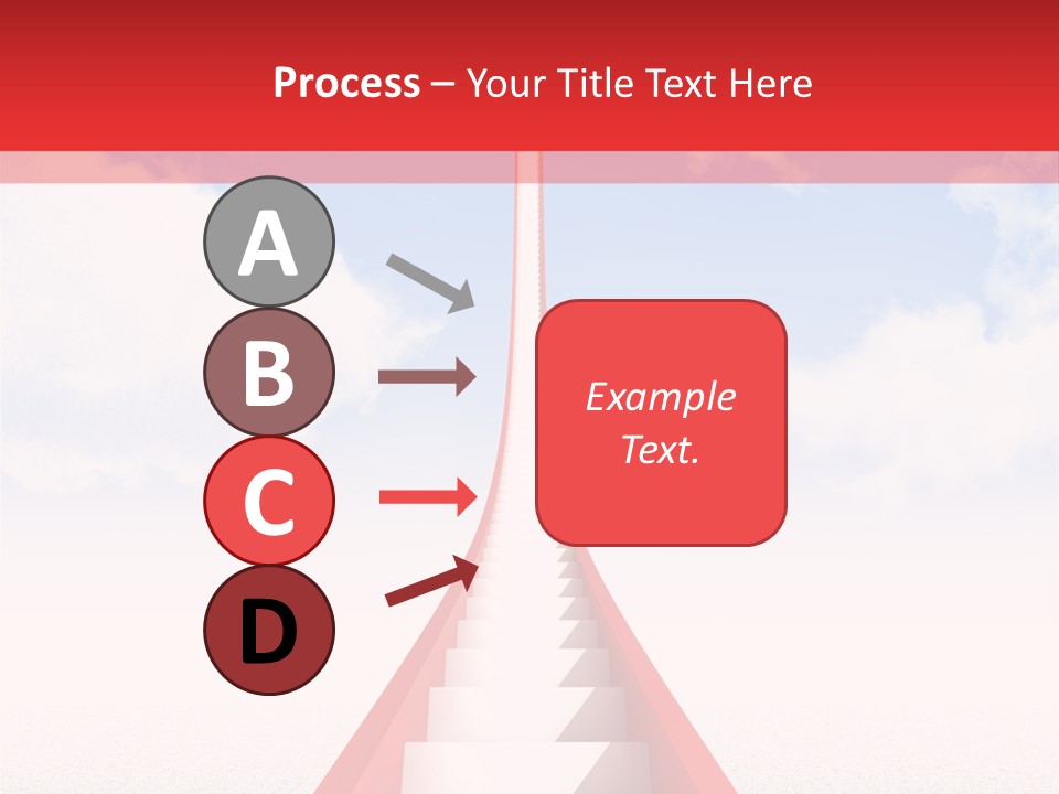 Sky Clouds Outside PowerPoint Template