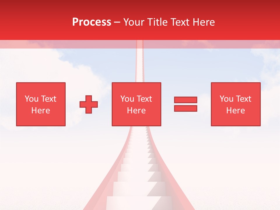 Sky Clouds Outside PowerPoint Template
