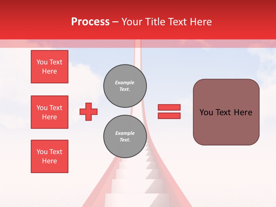Sky Clouds Outside PowerPoint Template