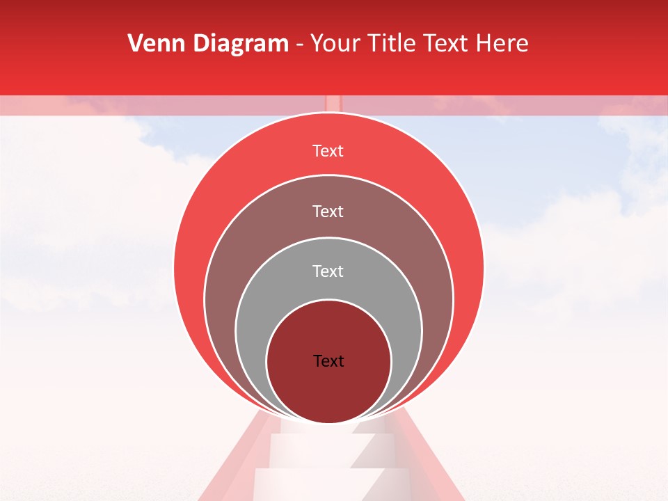 Sky Clouds Outside PowerPoint Template