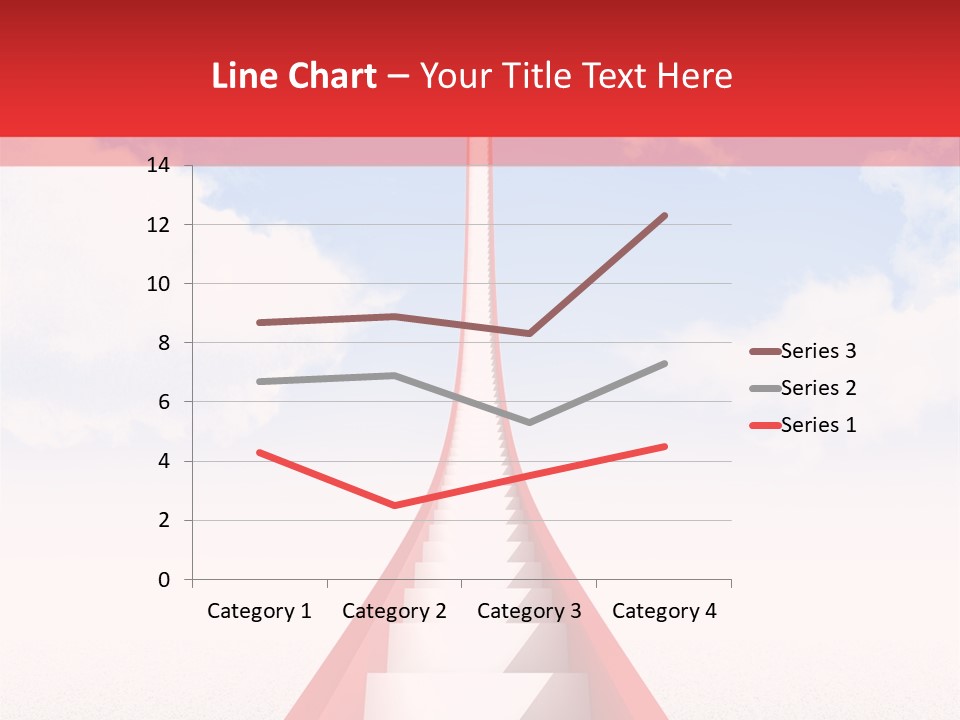 Sky Clouds Outside PowerPoint Template