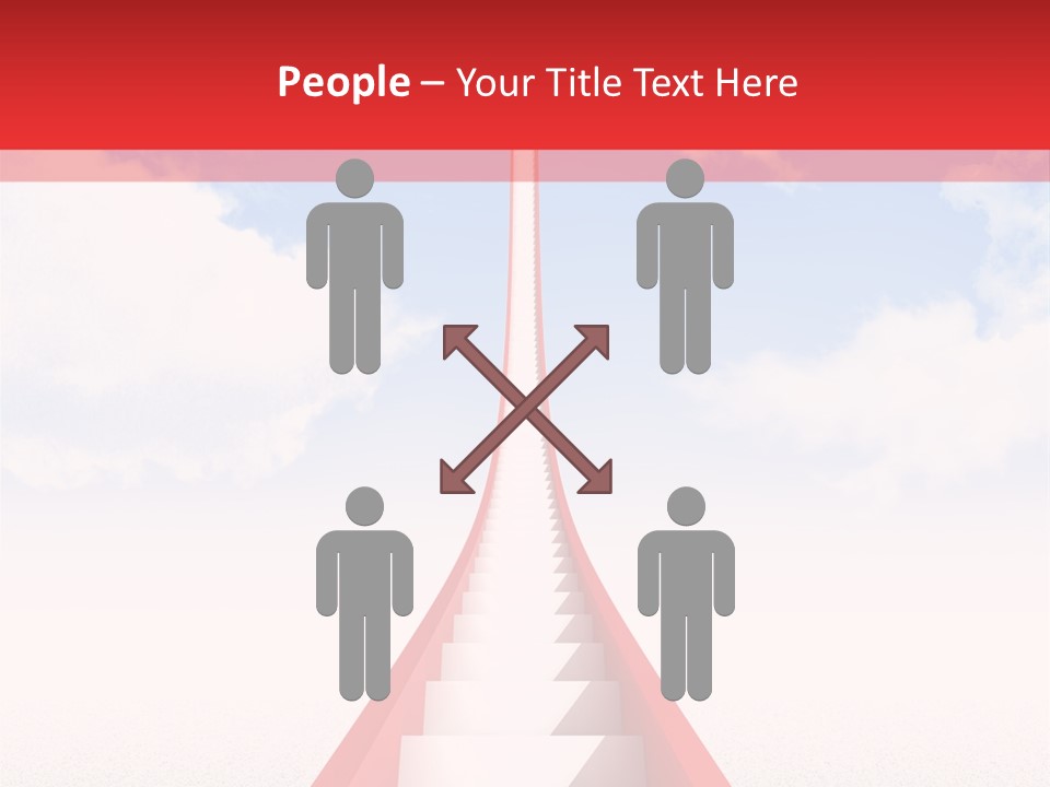 Sky Clouds Outside PowerPoint Template