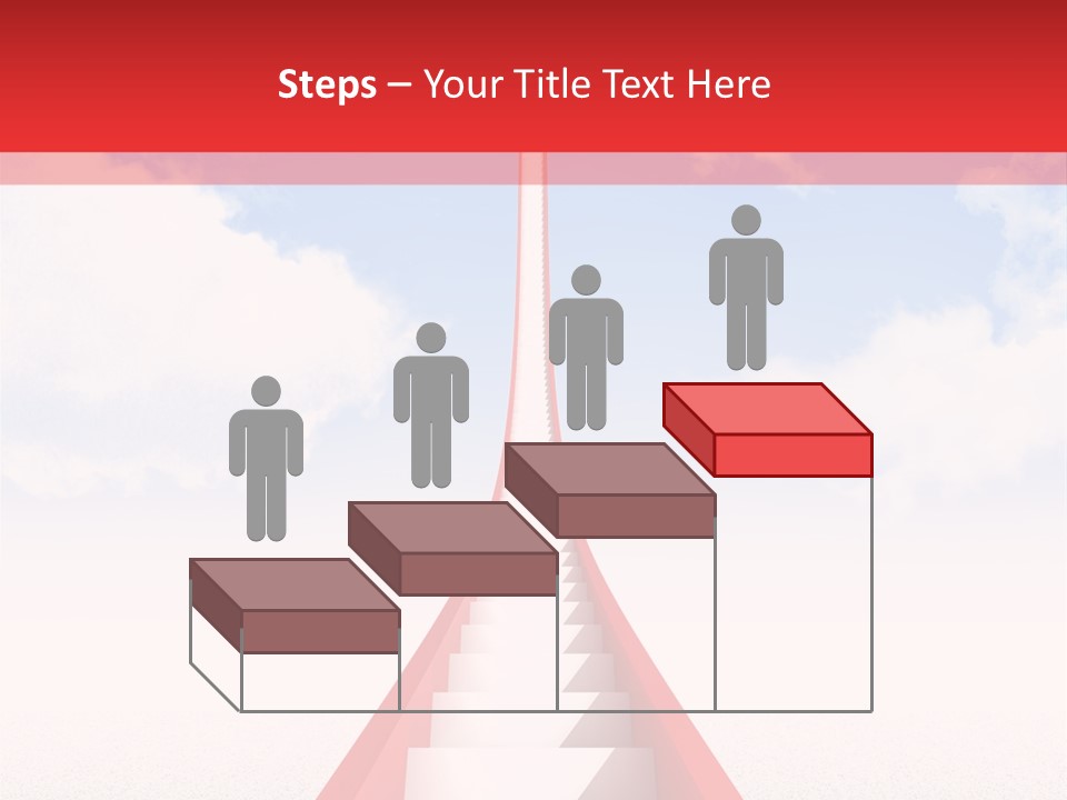 Sky Clouds Outside PowerPoint Template