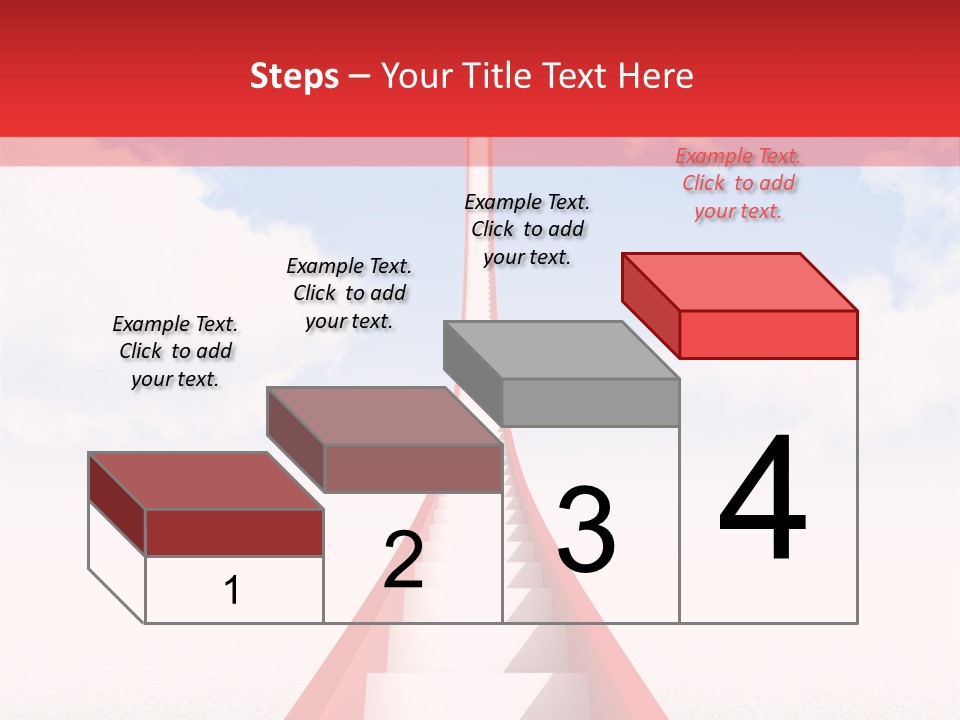 Sky Clouds Outside PowerPoint Template