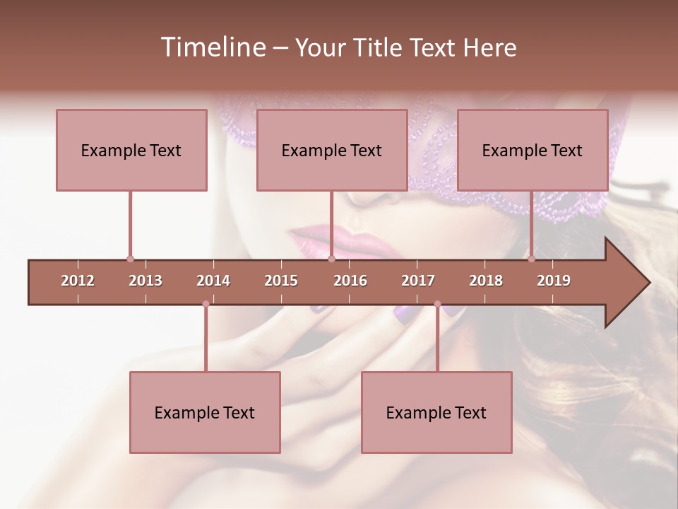 Elegance Fashion Looking PowerPoint Template