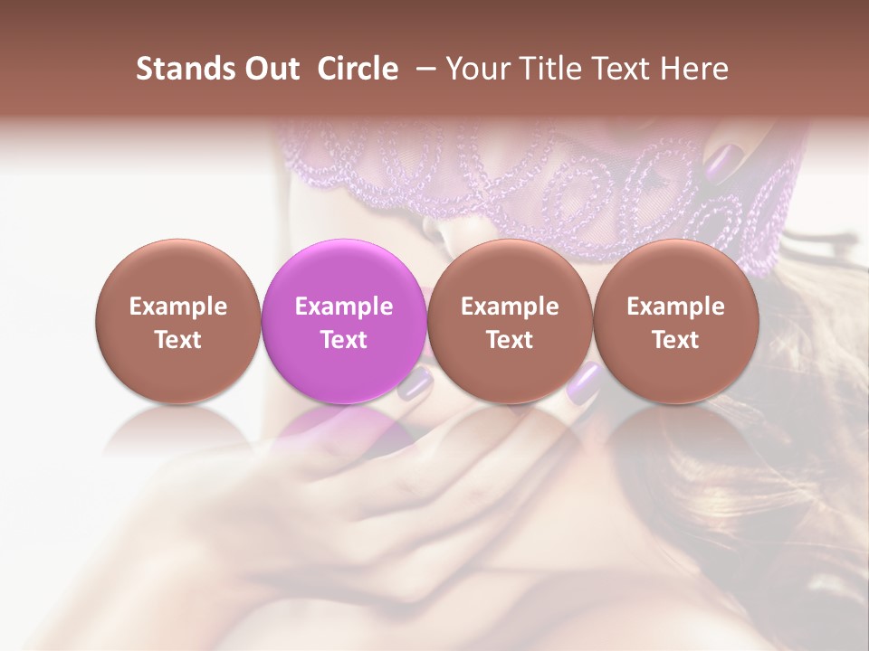 Elegance Fashion Looking PowerPoint Template