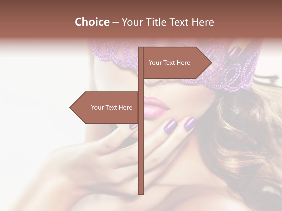 Elegance Fashion Looking PowerPoint Template