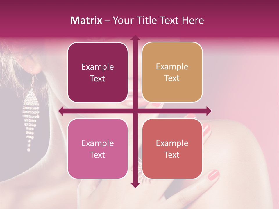 Finger Curl Cute PowerPoint Template