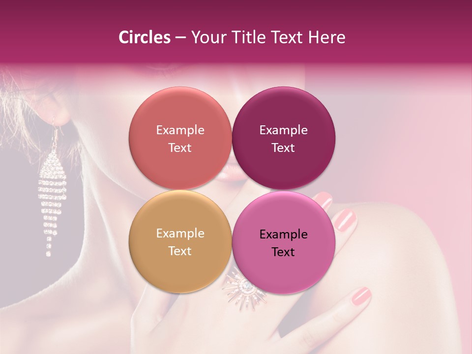 Finger Curl Cute PowerPoint Template