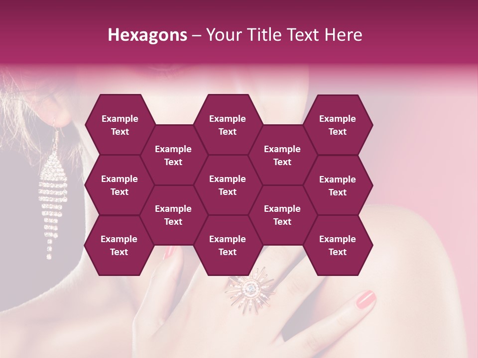 Finger Curl Cute PowerPoint Template