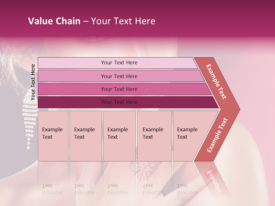 Finger Curl Cute PowerPoint Template