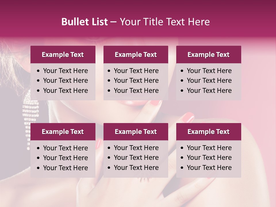 Finger Curl Cute PowerPoint Template
