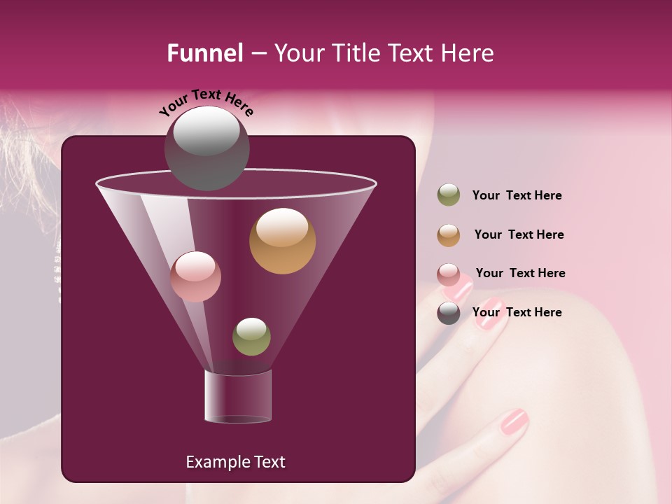 Finger Curl Cute PowerPoint Template