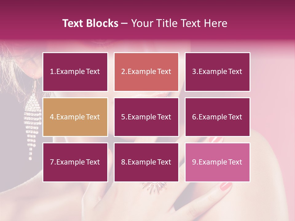 Finger Curl Cute PowerPoint Template