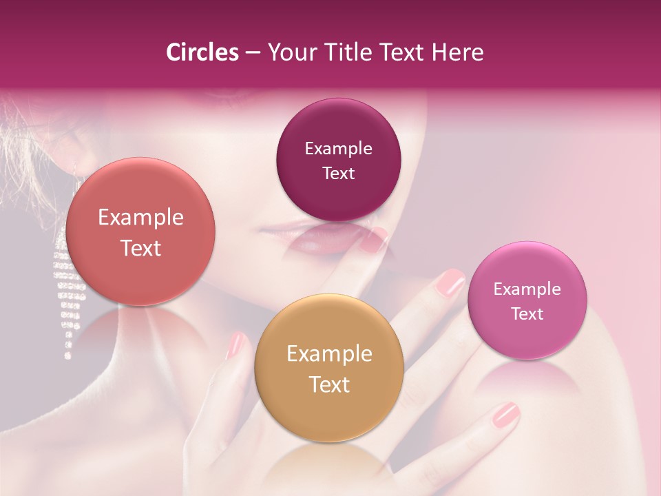 Finger Curl Cute PowerPoint Template