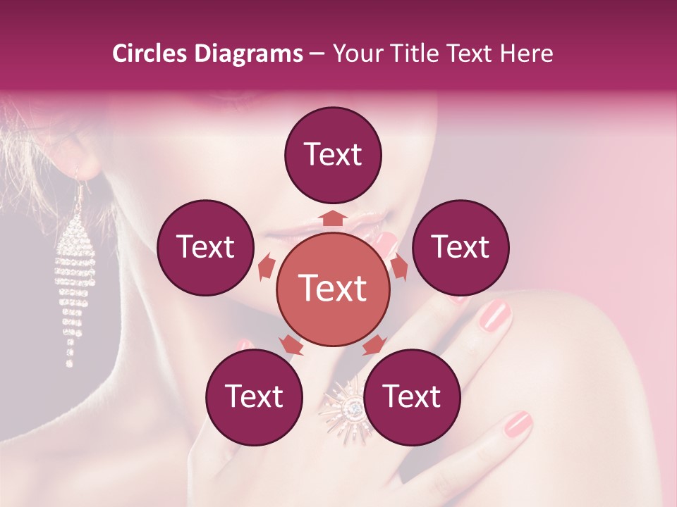 Finger Curl Cute PowerPoint Template
