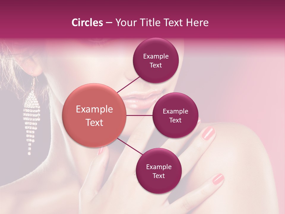 Finger Curl Cute PowerPoint Template
